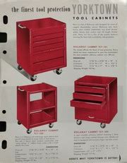 Yorktown Tool Cabinets, Tool Cases : Yorktown Industries : Free 